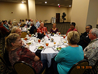 2015 Reunion Dinner - Photo by Larry Conner
